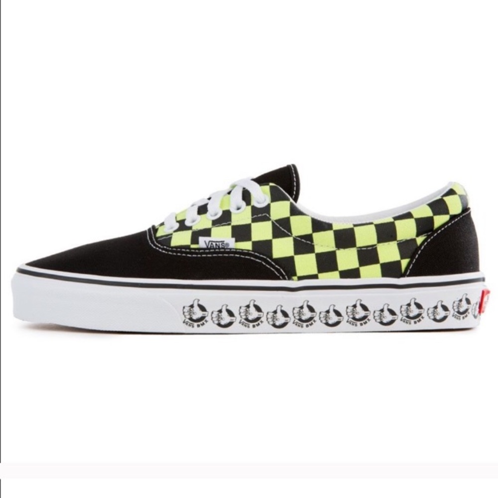 NEW Vans Era BMX Sharp Green Black Checker
